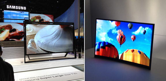 Samsung TV at CES 2013