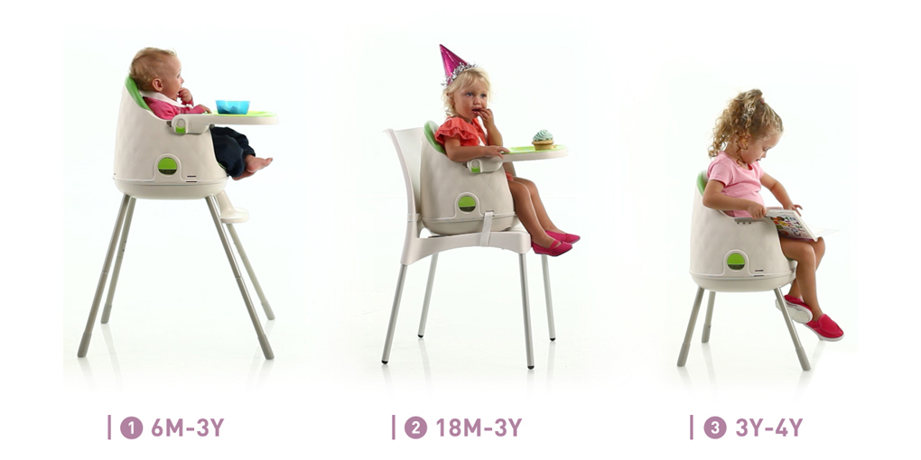 3-in-1 high chair