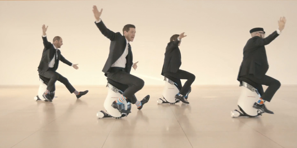 OK Go Music Video with Motorcycles