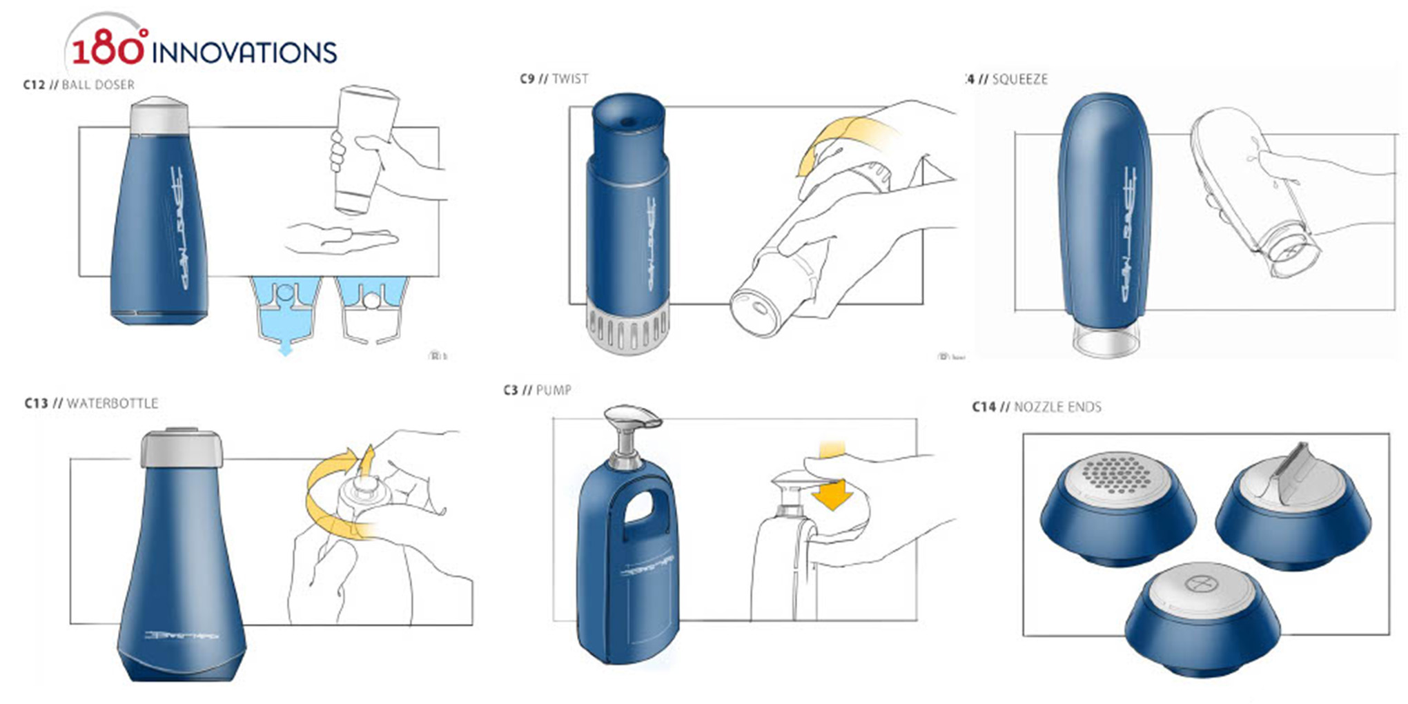 Shampoo Bottle Design Exploration  180 Innovations