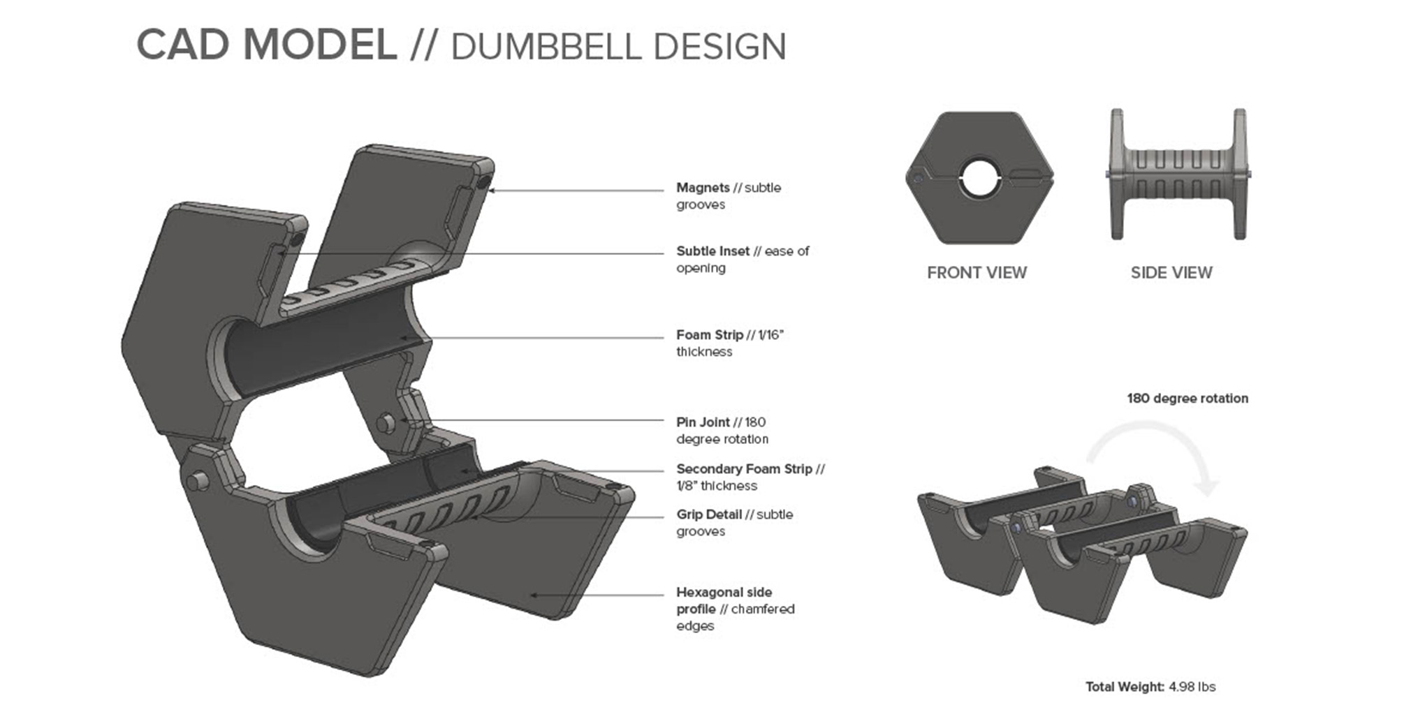 Dumbbell Weightlifting Accessory  AWEI Fitness