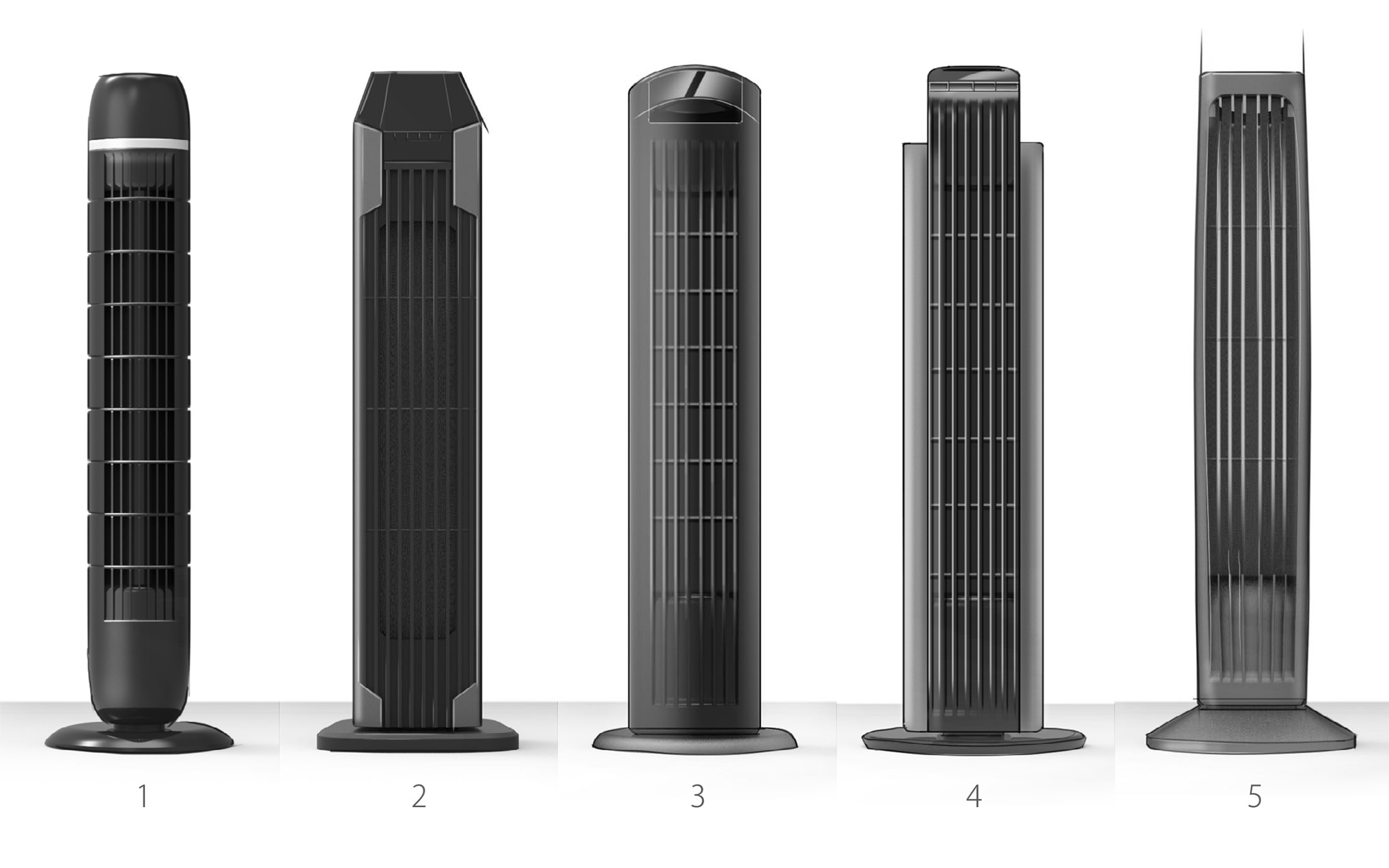 Tower Fan Design Exploration  Midea