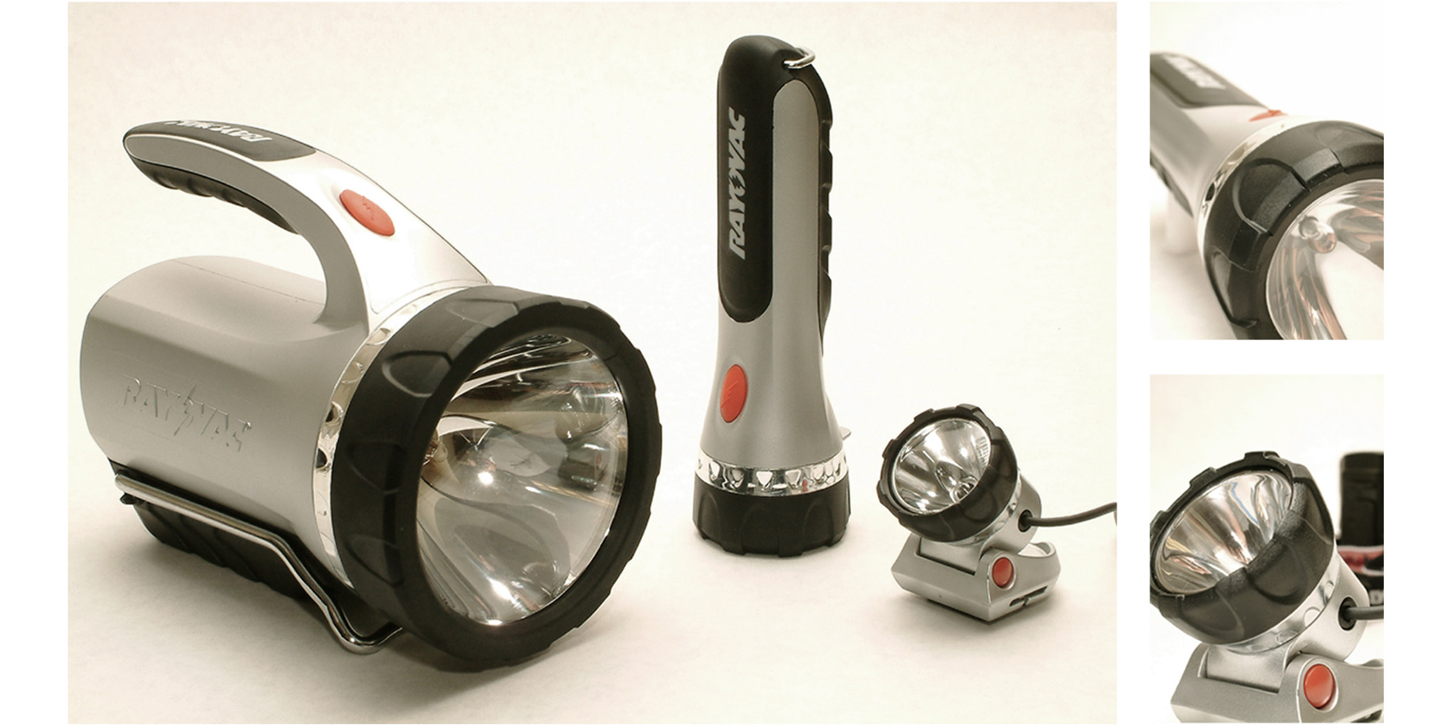 Silver Xenon Bulb Flashlights  Rayovac
