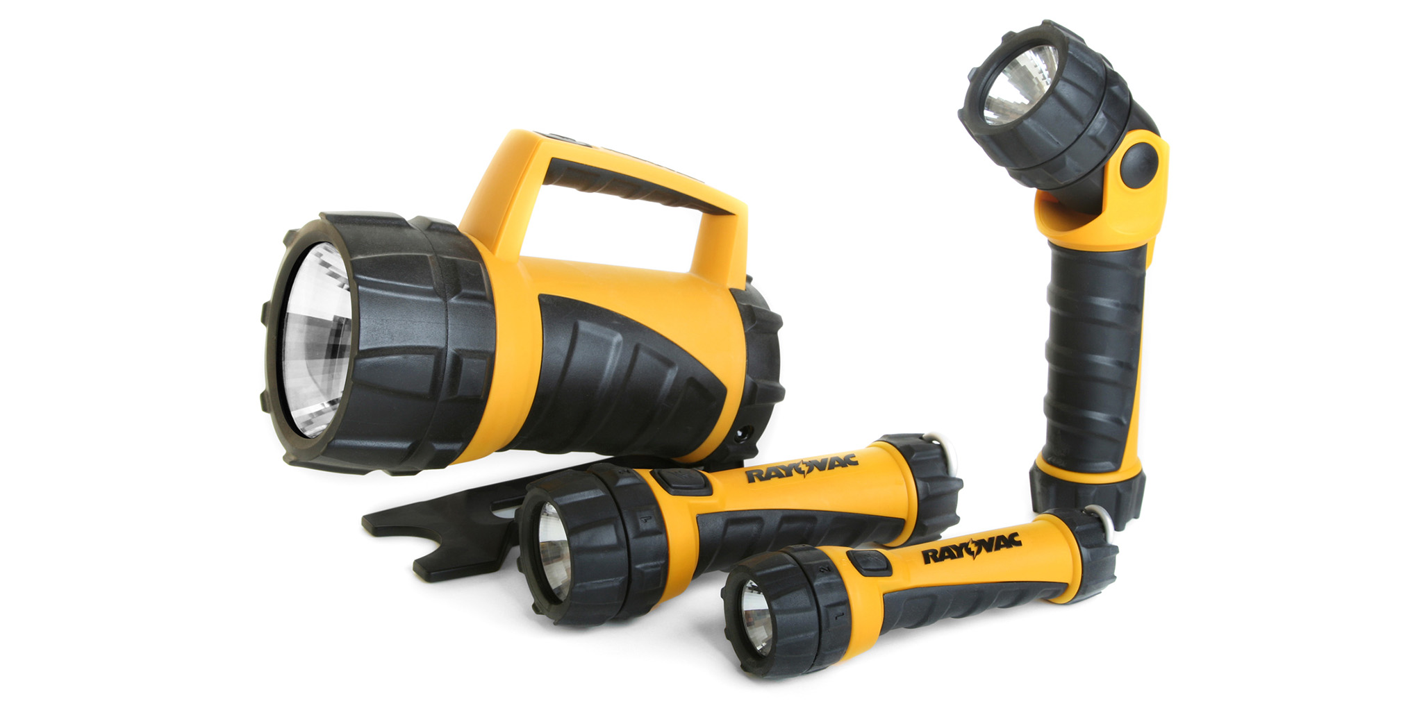 Yellow Industrial Flashlights  Rayovac